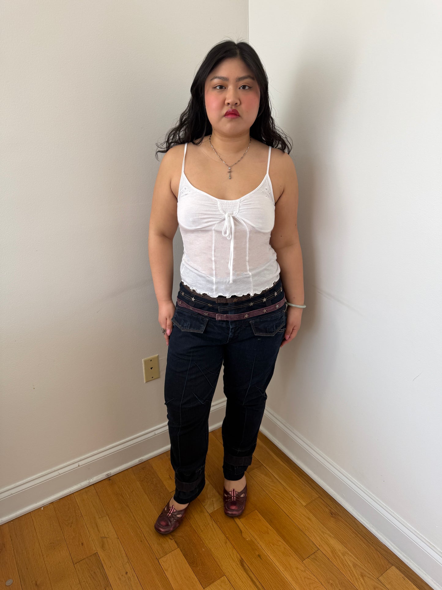 Girbaud white cami