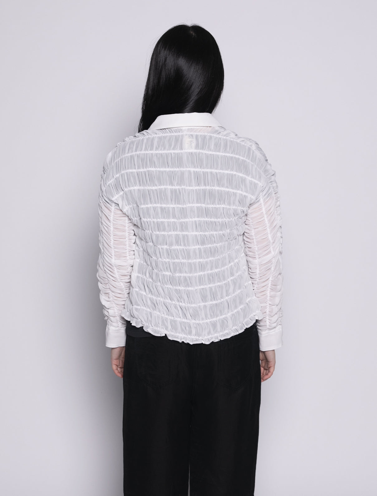 Comme Des Garçons Ruched Shirt