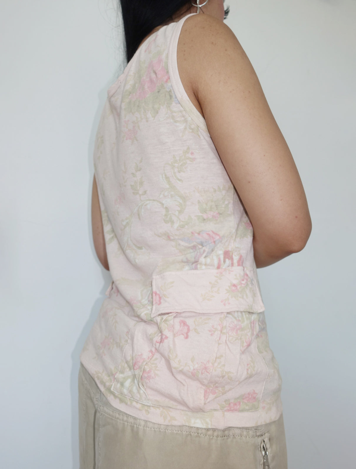 Comme Des Garçons Tricot floral top