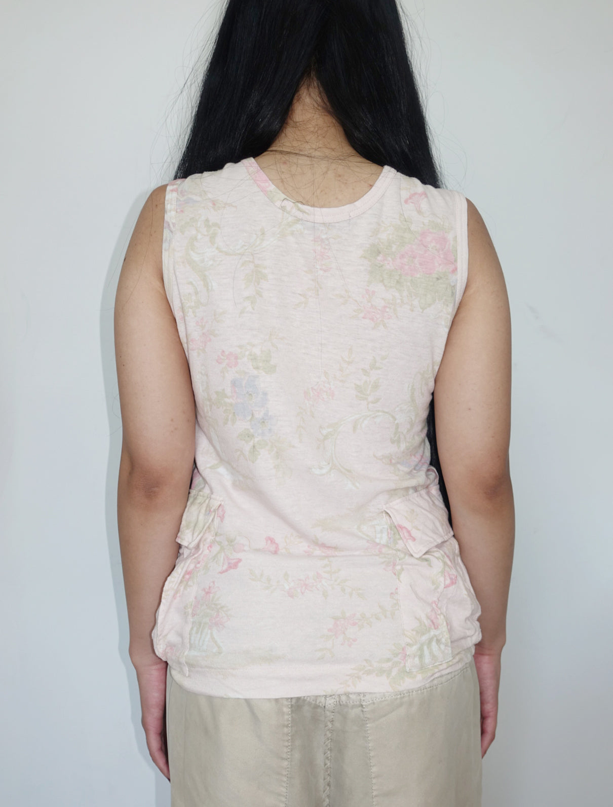 Comme Des Garçons Tricot floral top