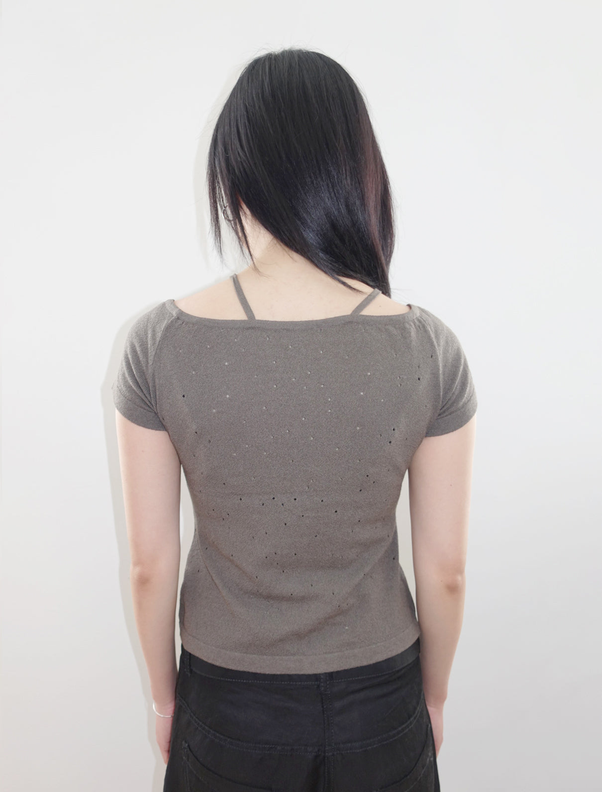 Italian criss cross top