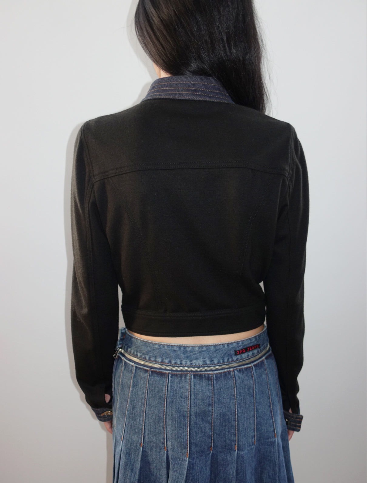 Dolce & Gabbana denim bow jacket