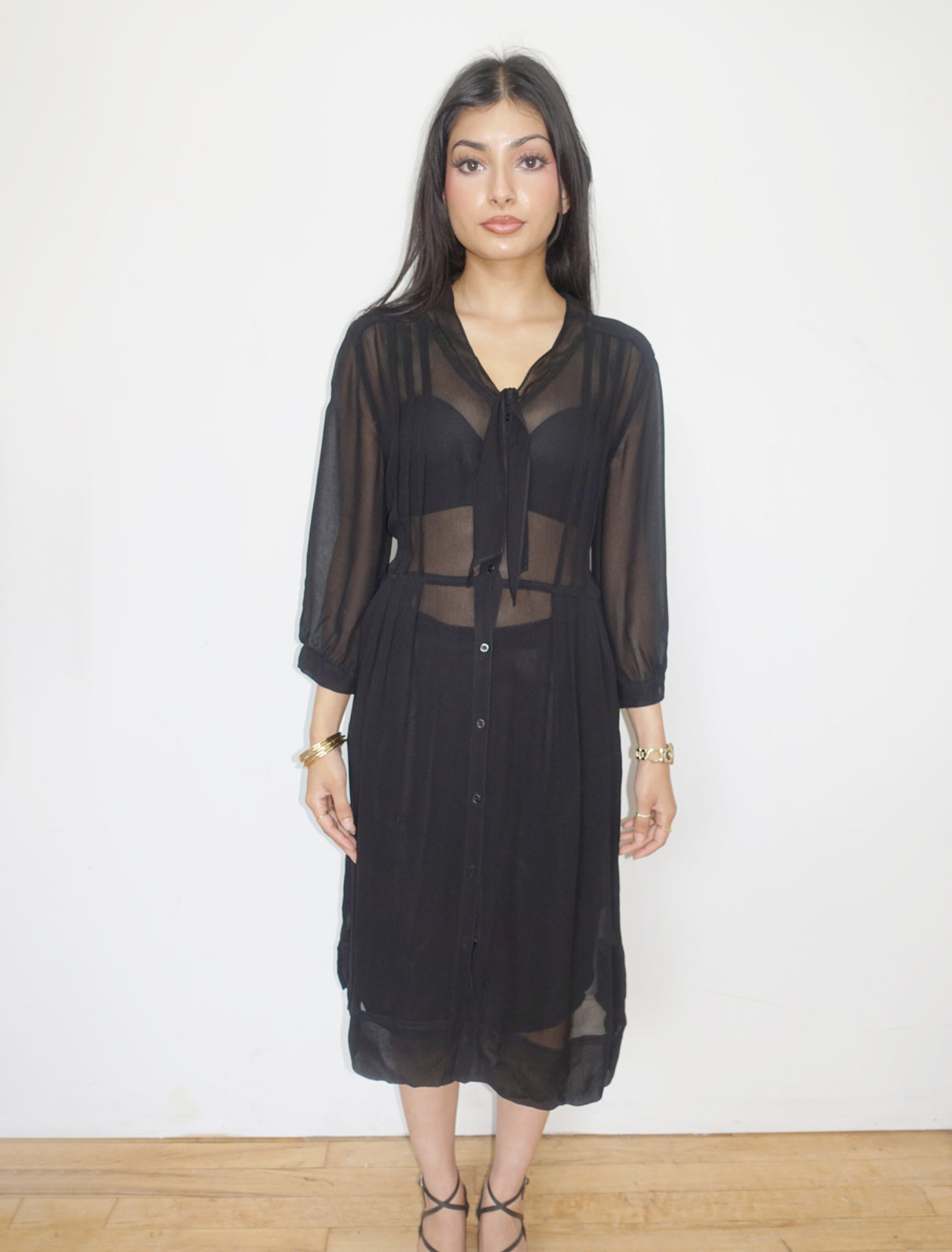 Jil Sander silk dress