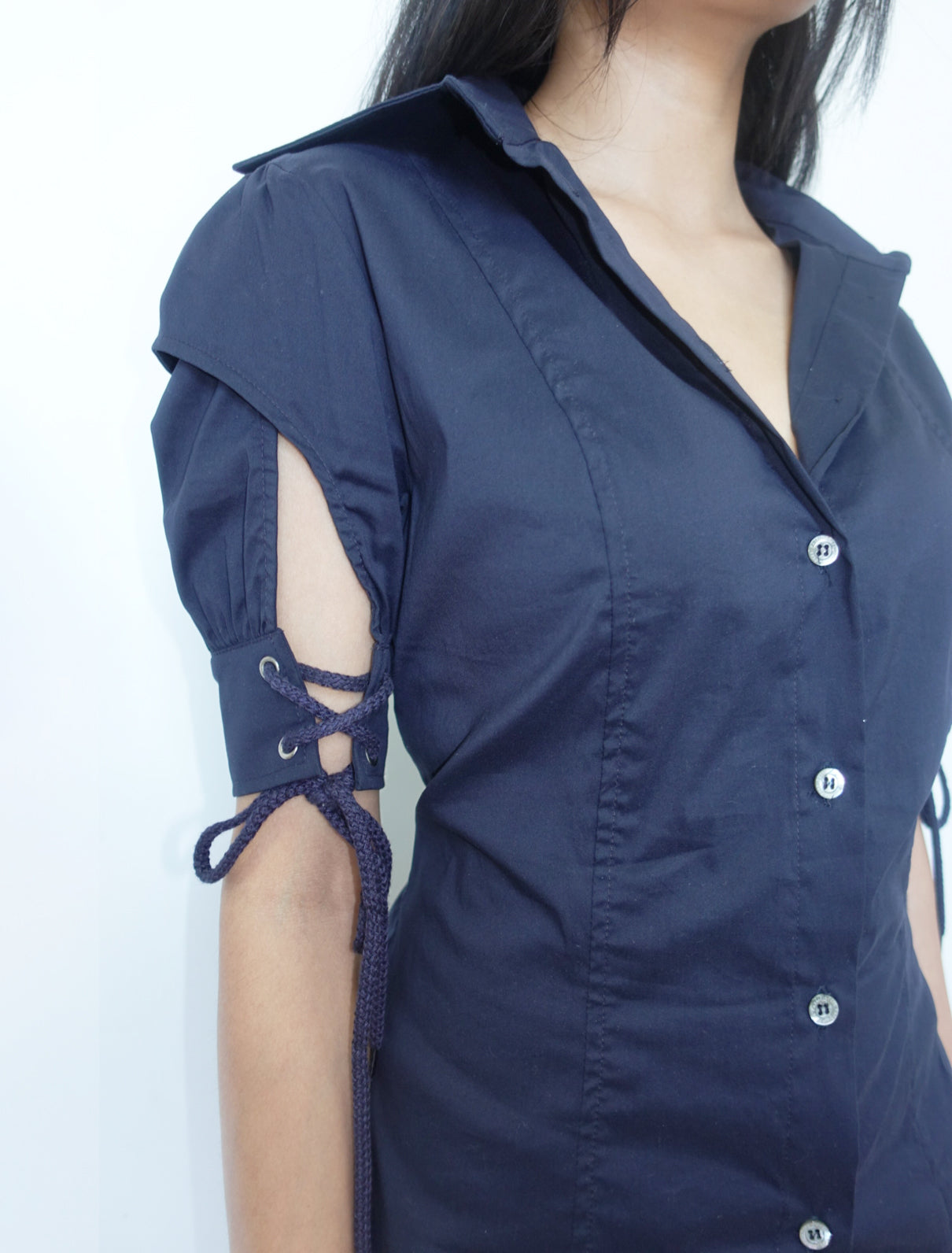 Patrizia Pepe blue top