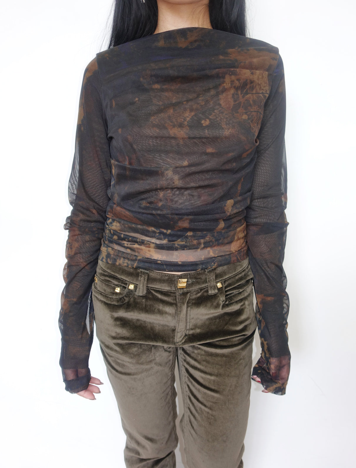 Plein Sud mesh top