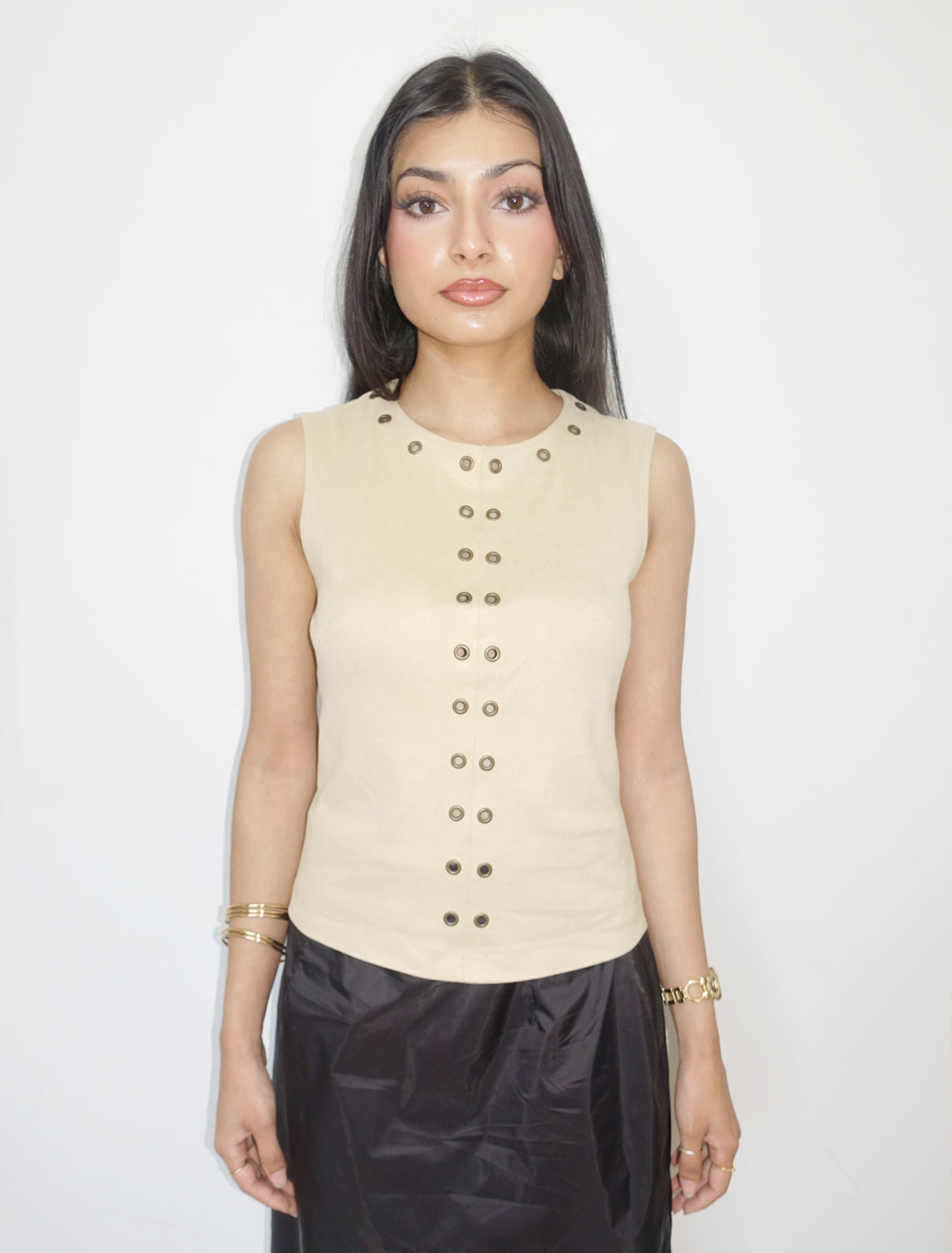 Plein Sud beige top
