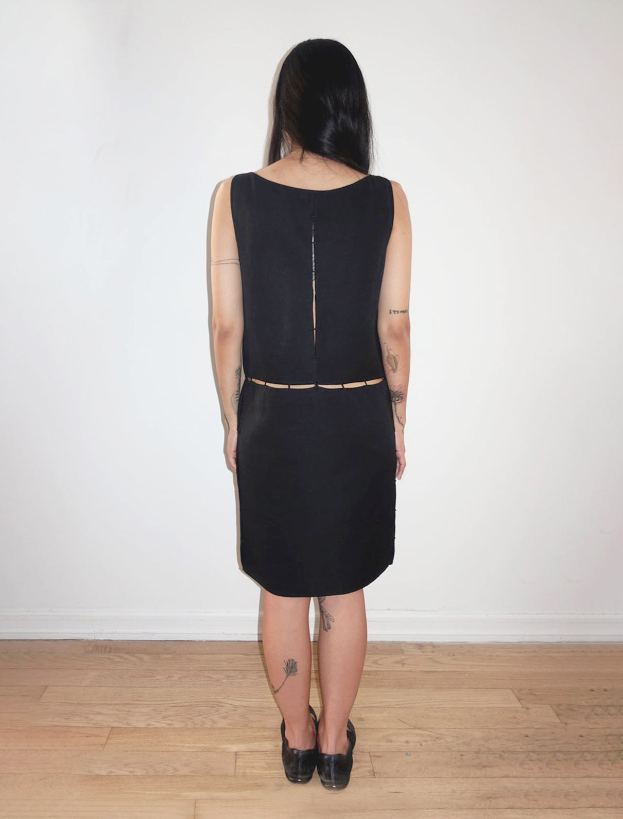 Prada cut-out wool dress