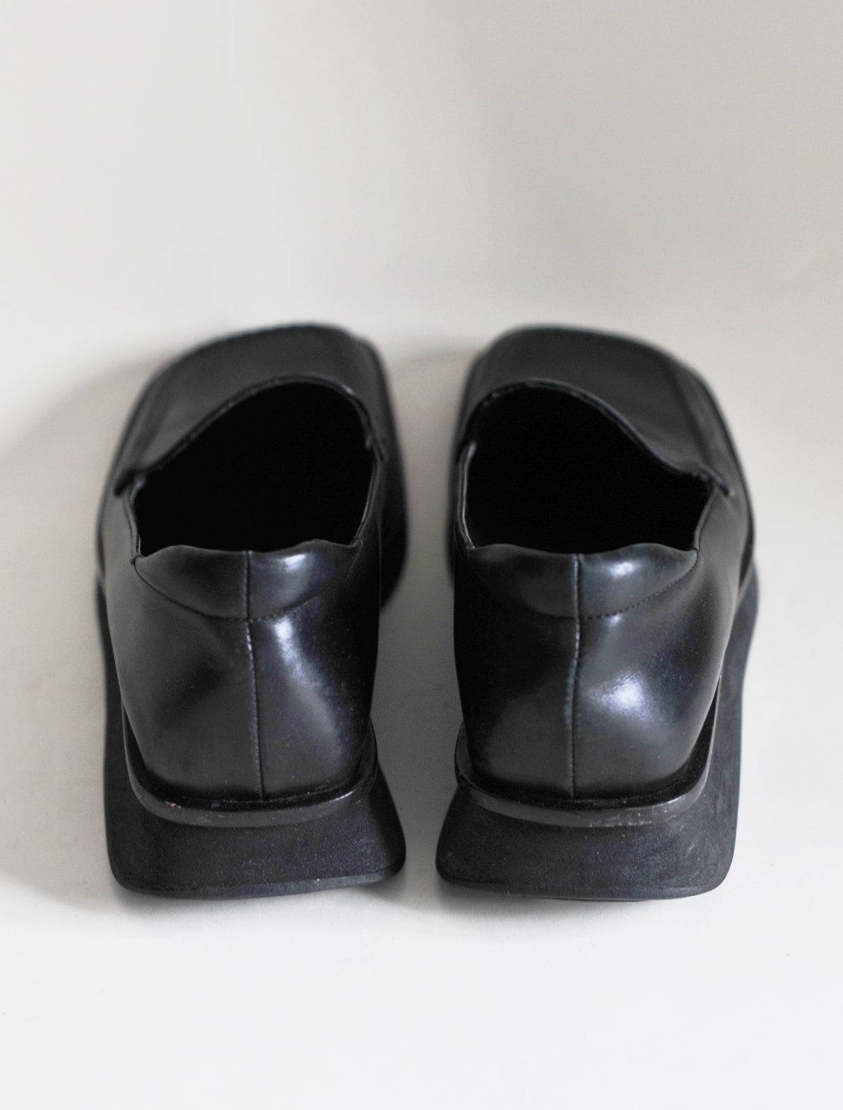 Prada platform loafers