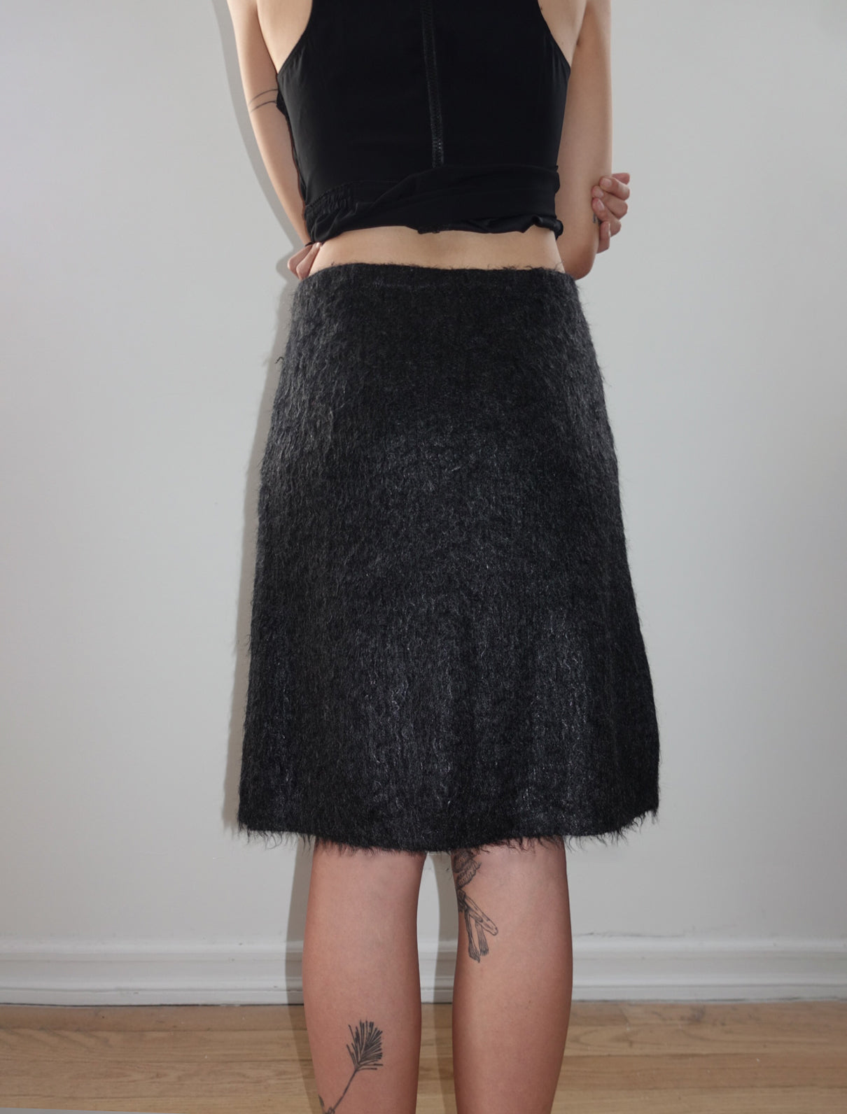 Prada wool skirt