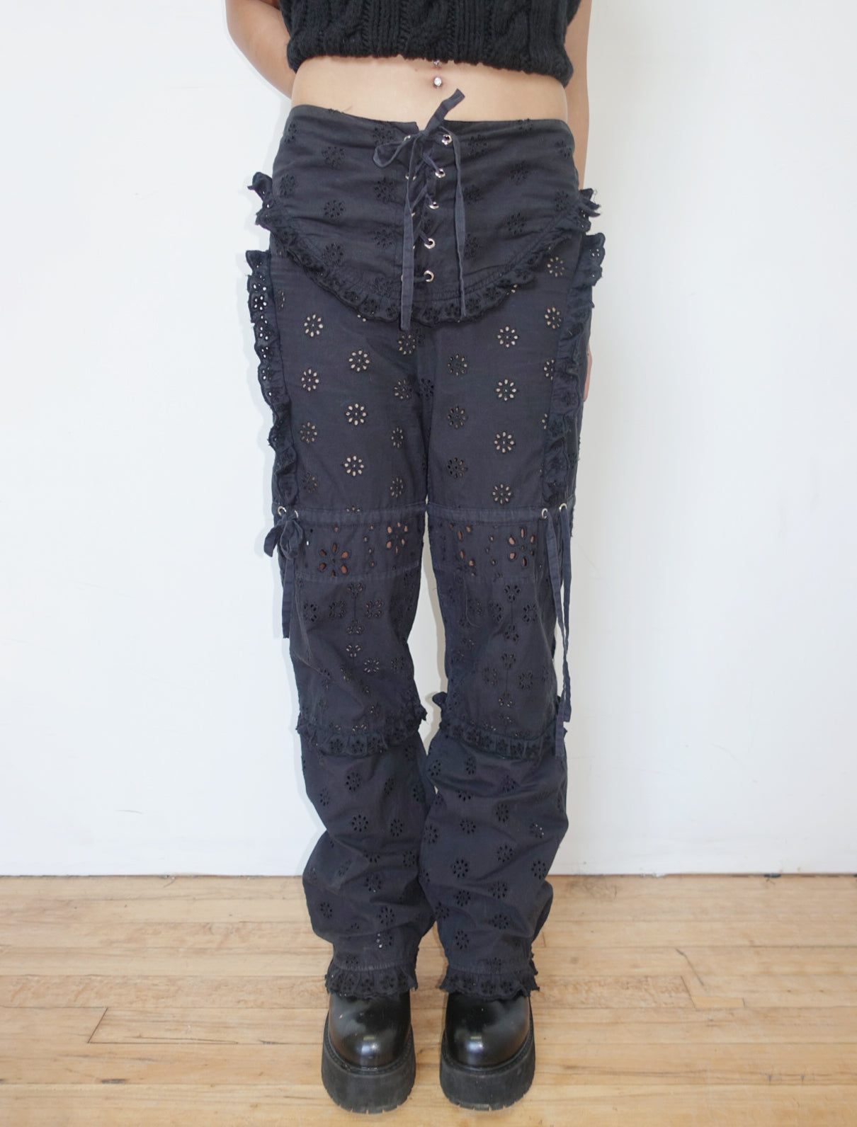 Sandy Liang eyelet pants