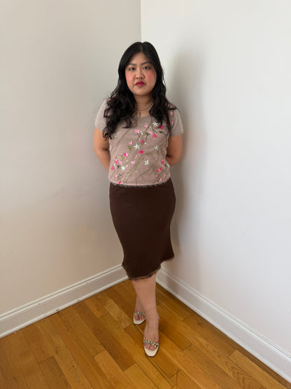 Moschino floral top