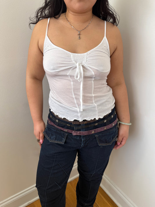 Girbaud white cami