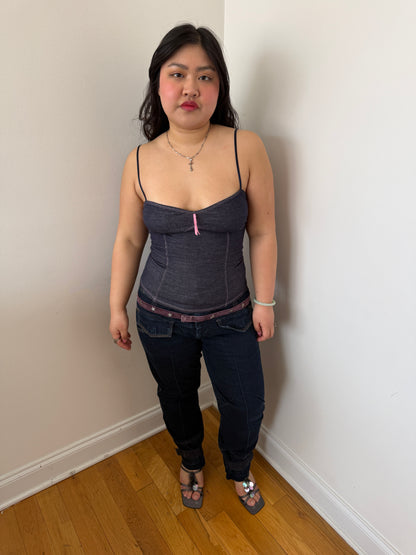 Betsey Johnson corset cami