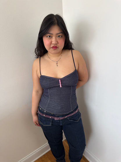 Betsey Johnson corset cami