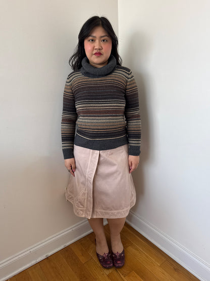Dolce & Gabbana striped turtleneck sweater