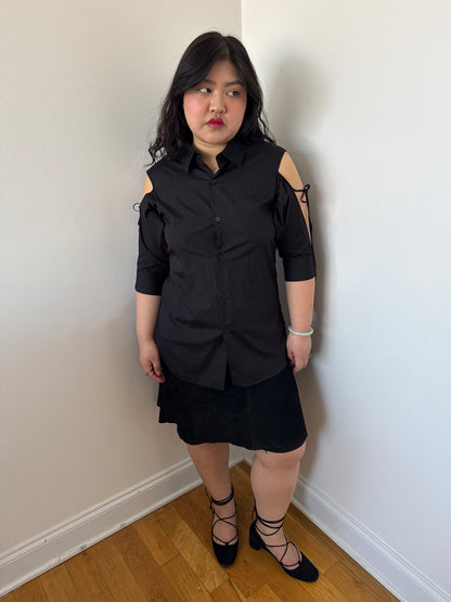 Yohji Yamamoto cutout top