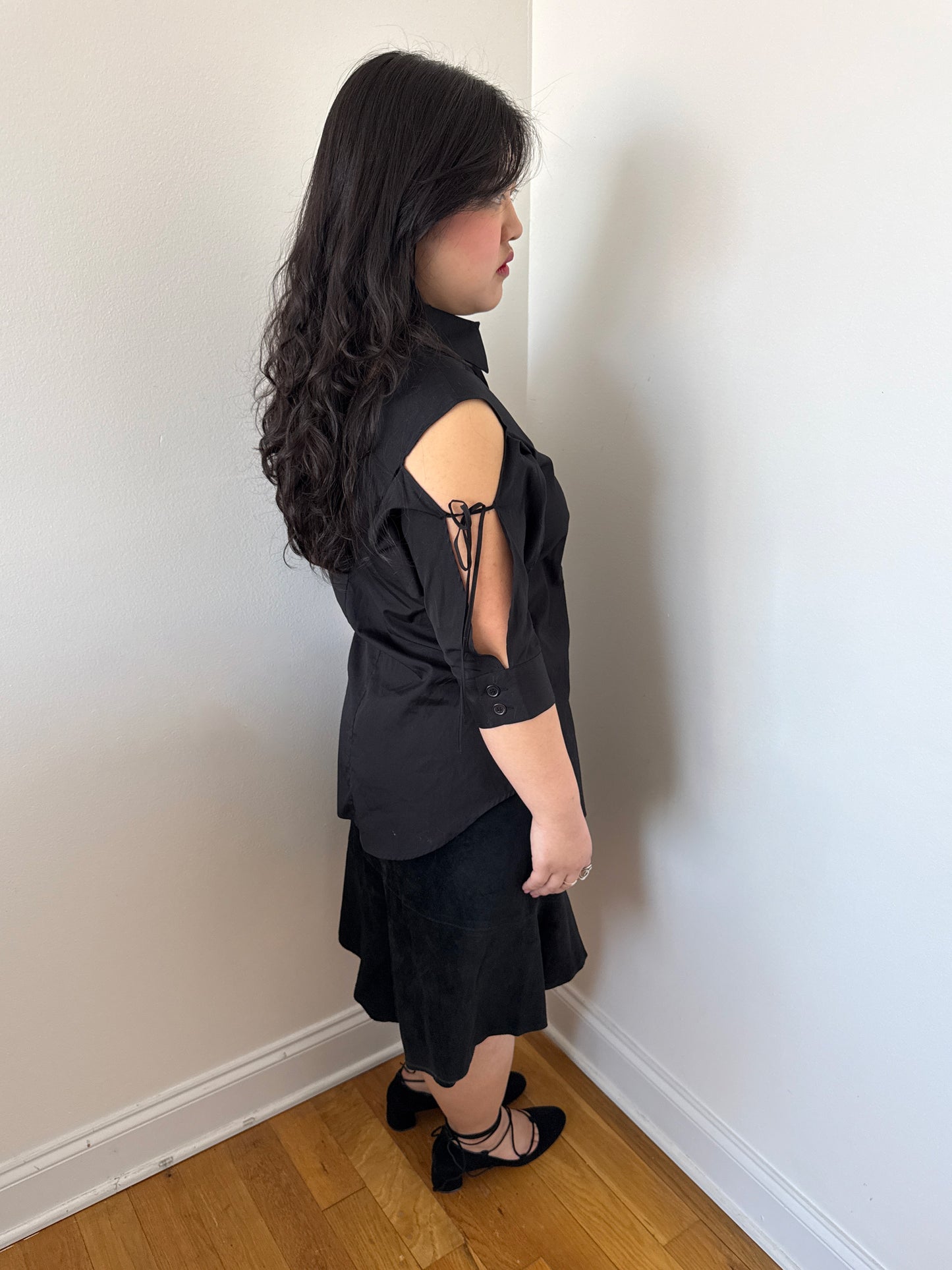 Yohji Yamamoto cutout top