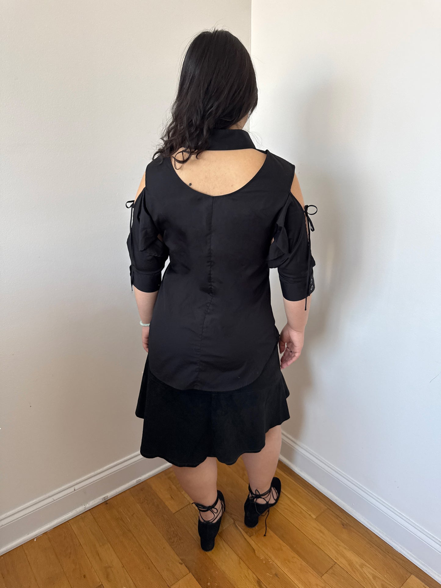 Yohji Yamamoto cutout top