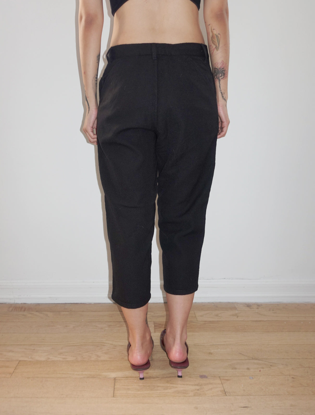 Comme des Garçons black trousers