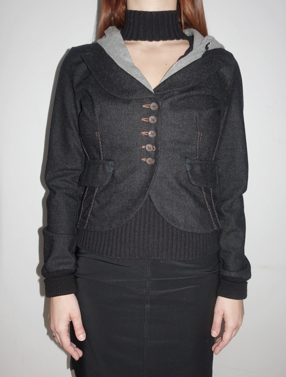 Cop Copine hoodie blazer