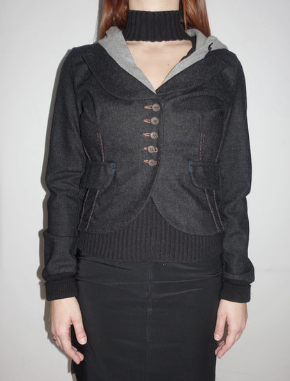 Cop Copine hoodie blazer