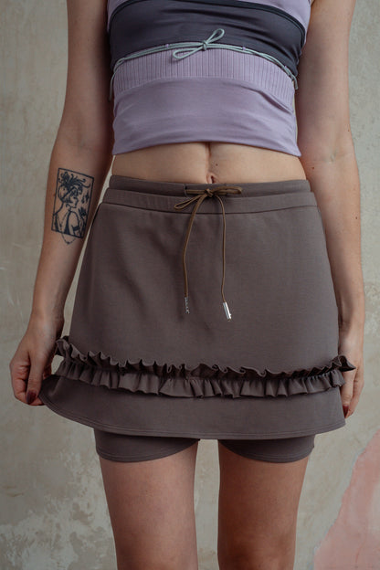 Curtain skort