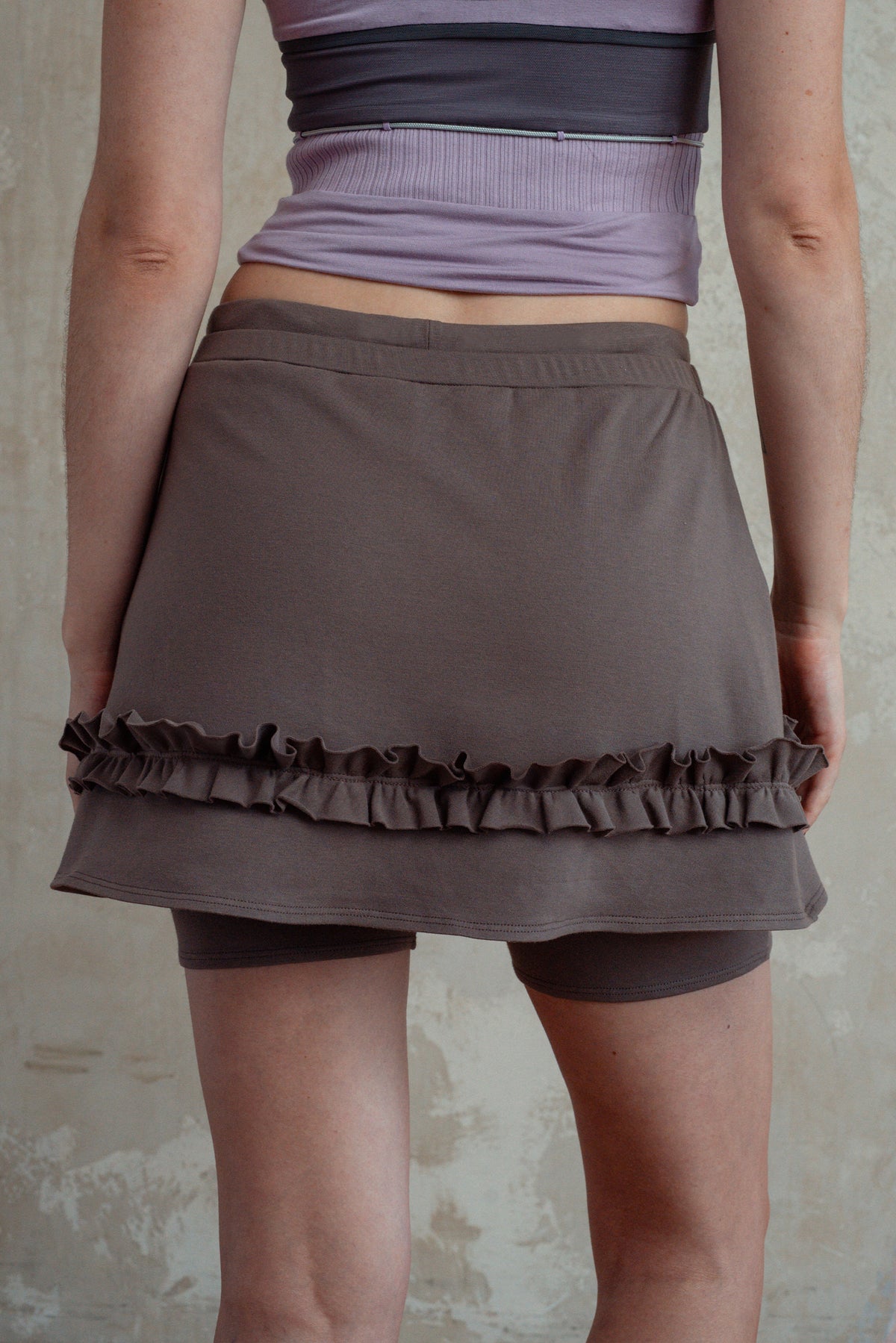 Curtain skort