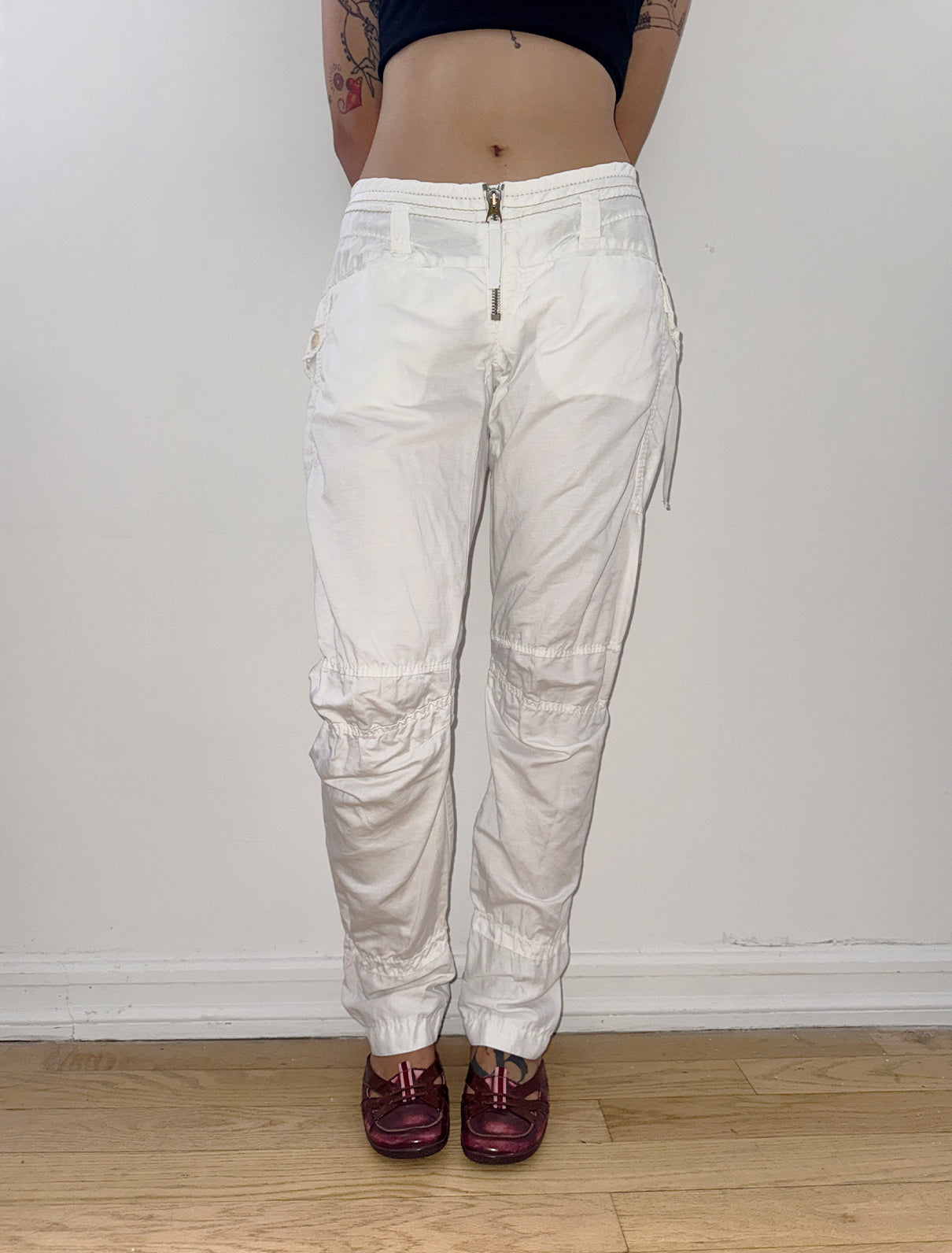 Girbaud white pants