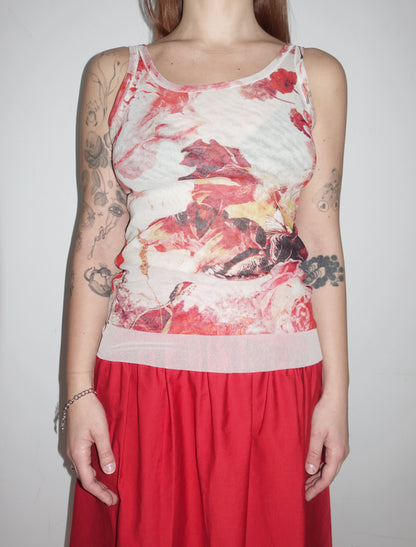 Jean Paul Gaultier mesh tank