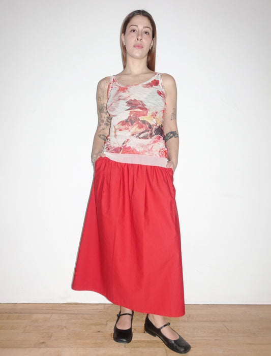 Jean Paul Gaultier mesh tank