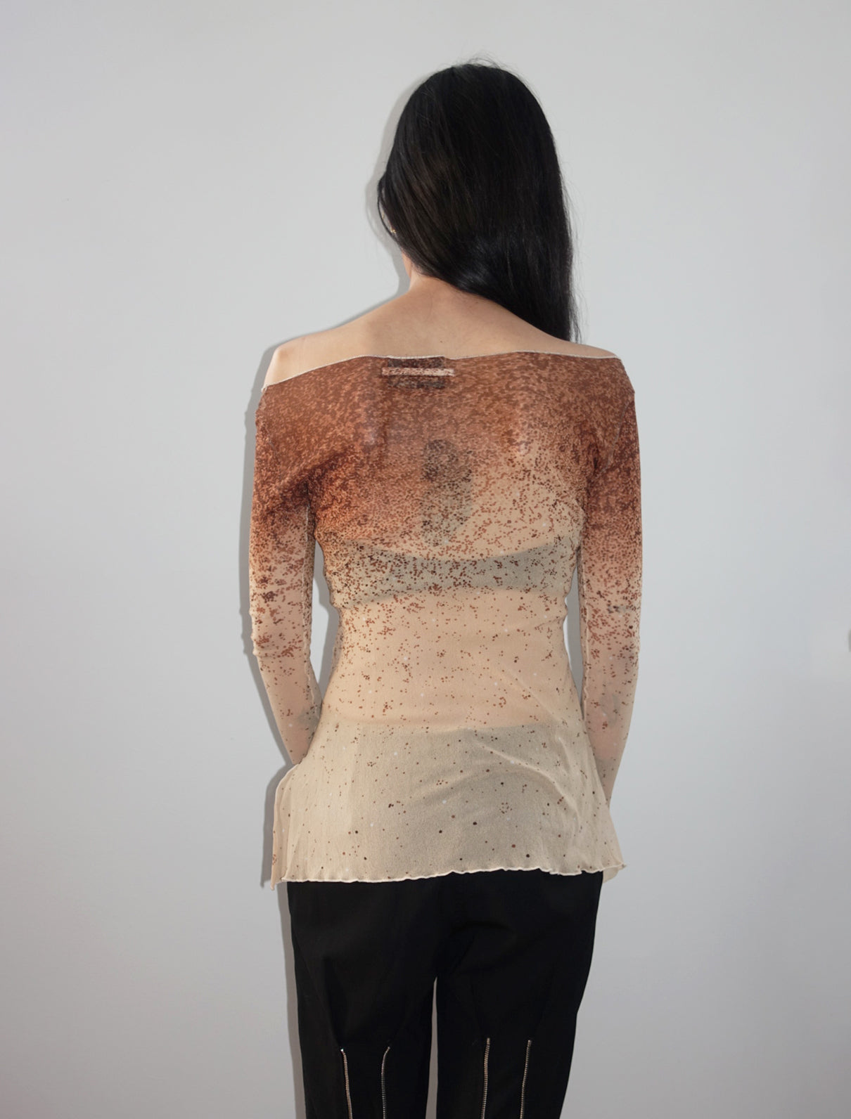 Jean Paul Gaultier off-shoulder top