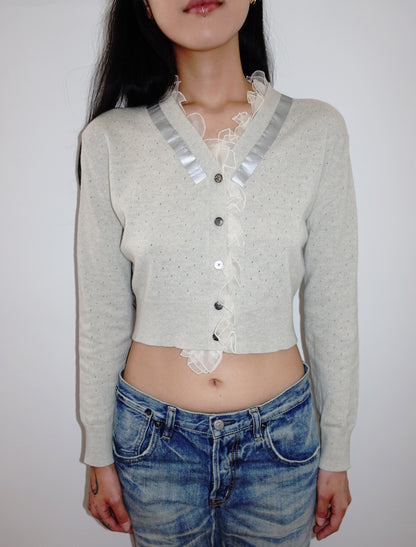 Marc Jacobs ruffle cardigan