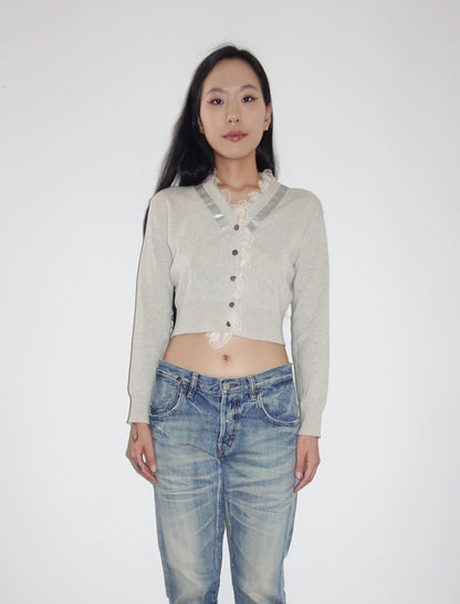 Marc Jacobs ruffle cardigan