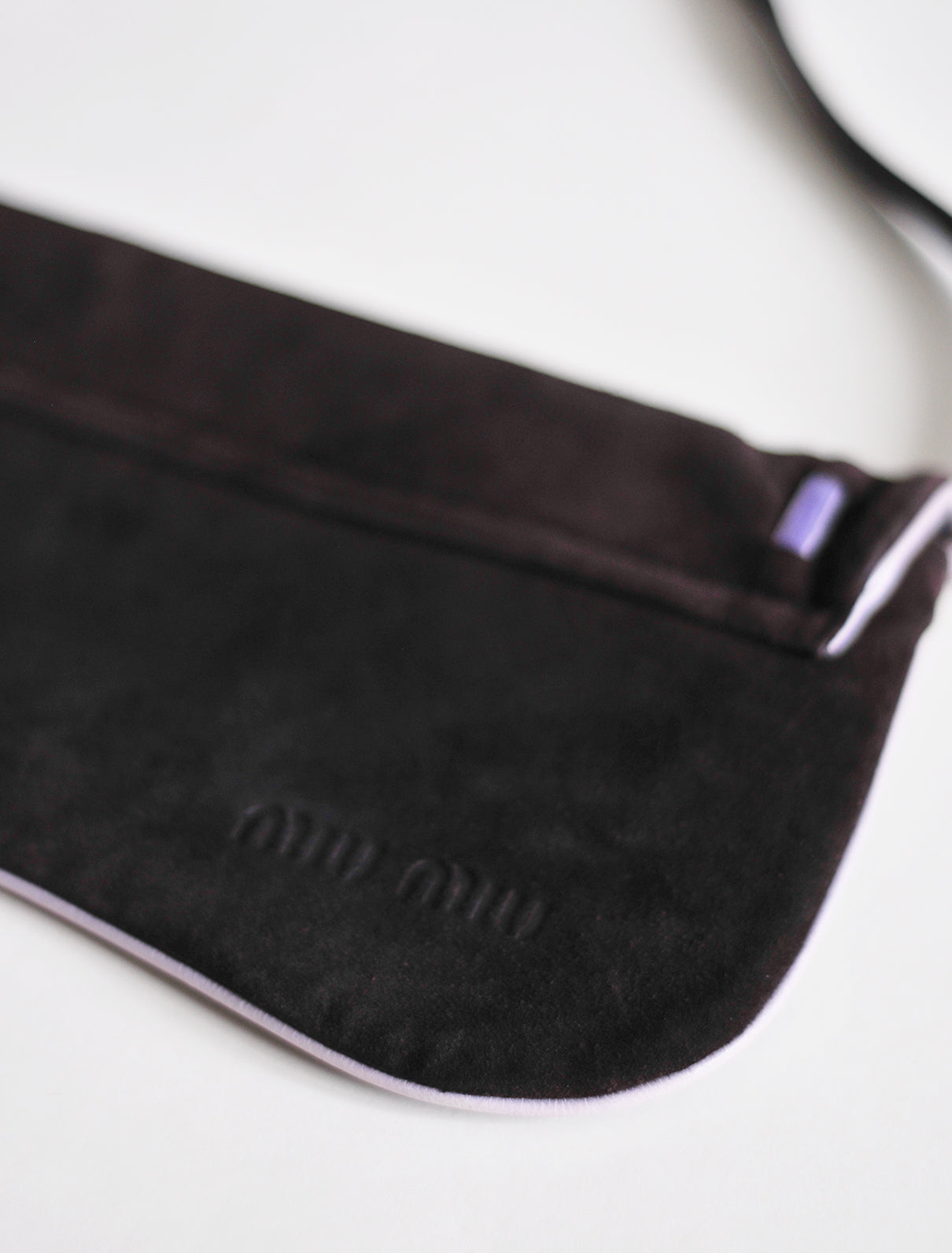 Miu Miu brown suede bag
