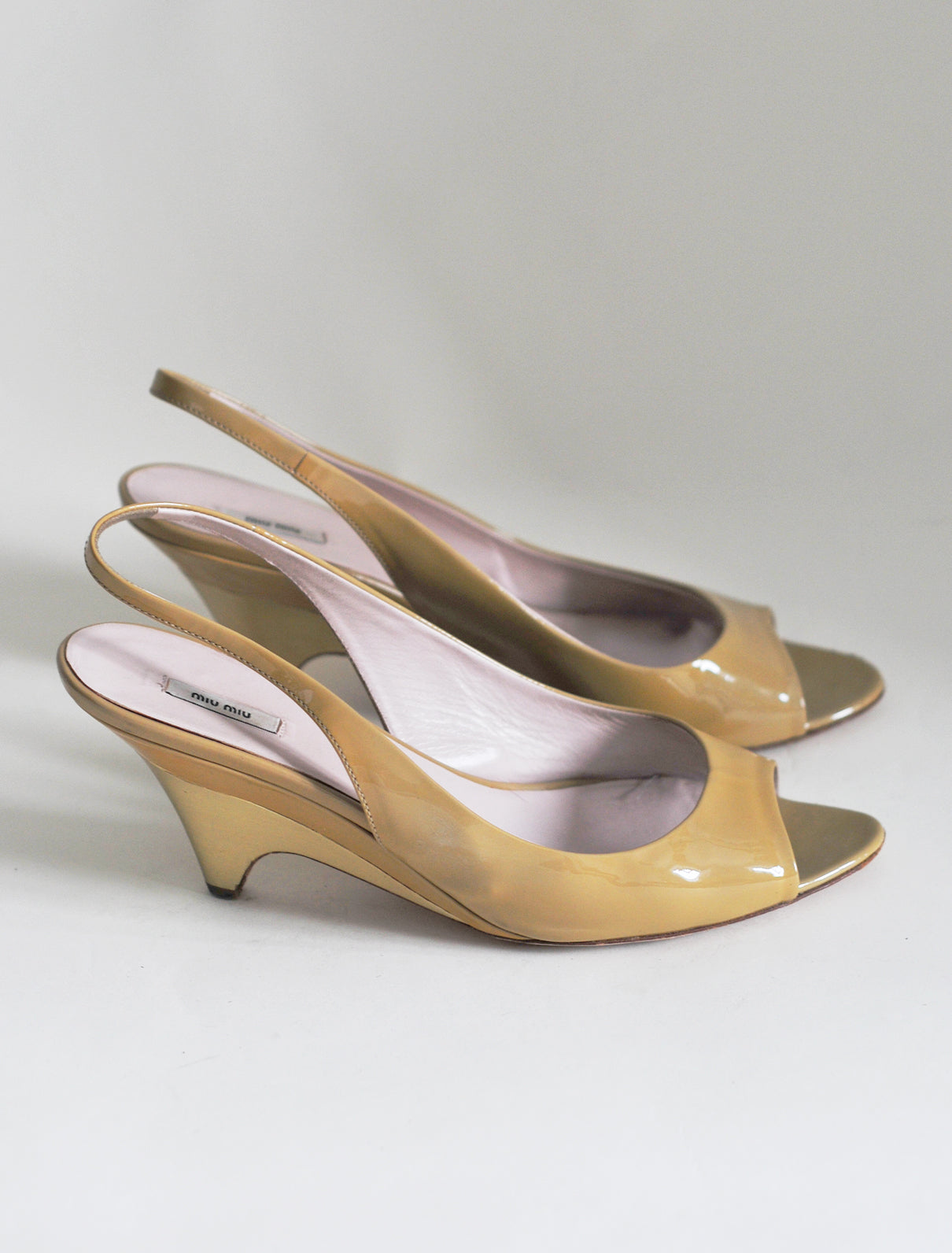 Miu Miu wedge heels