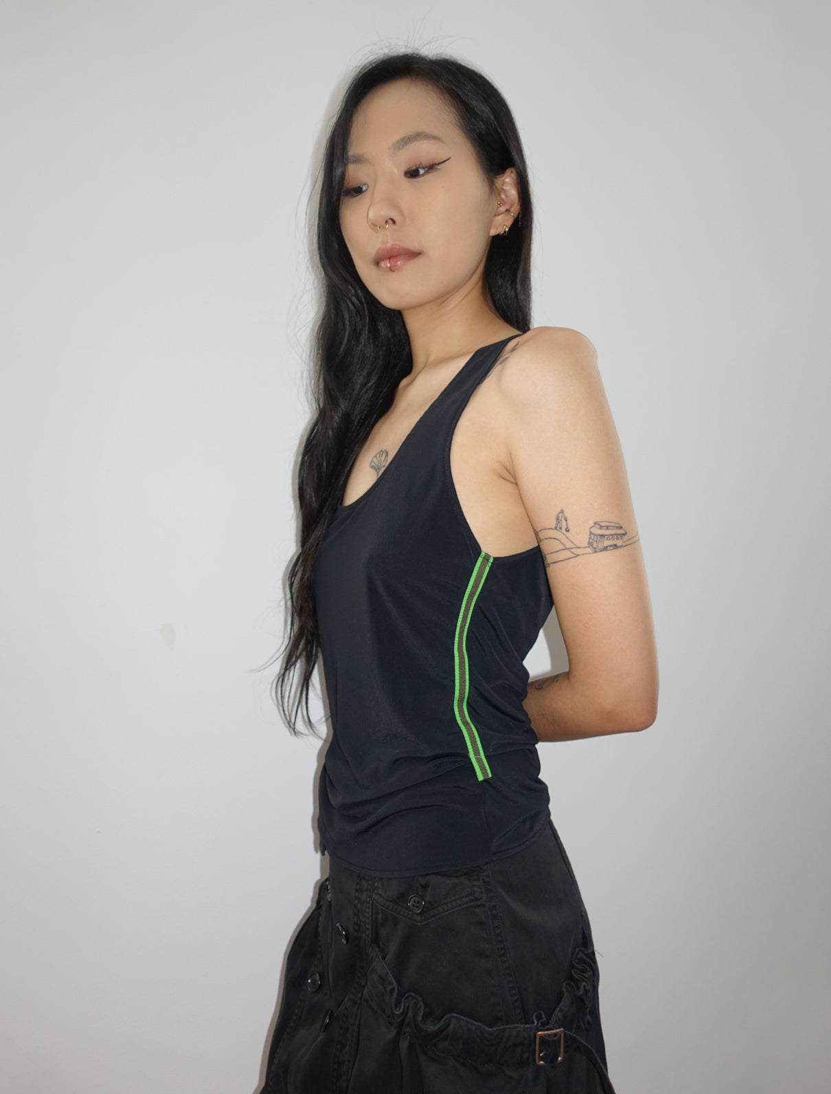 Miu miu stripe tank