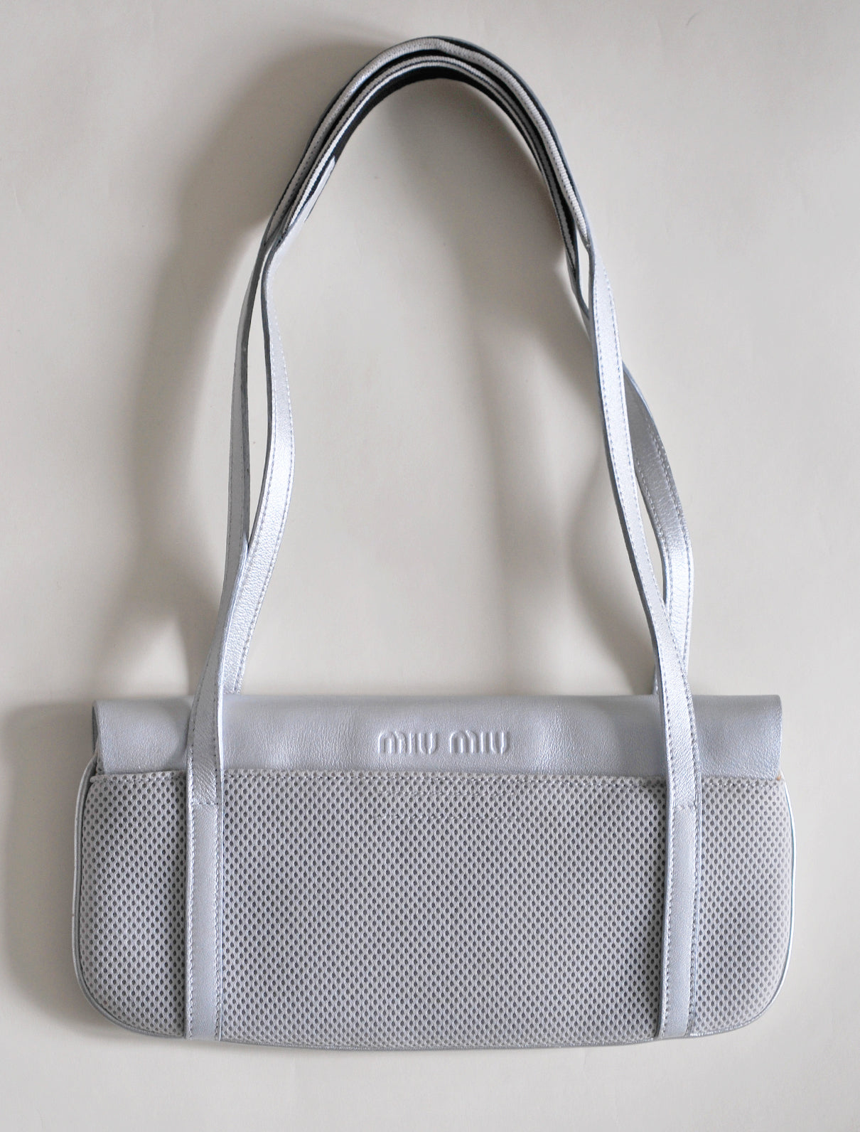 Miu Miu silver bag