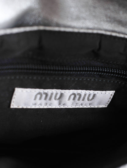 Miu Miu silver bag