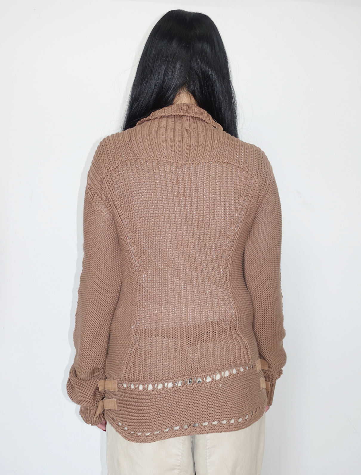 Patrizia Pepe zip cardigan