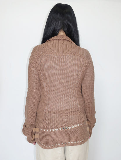 Patrizia Pepe zip cardigan