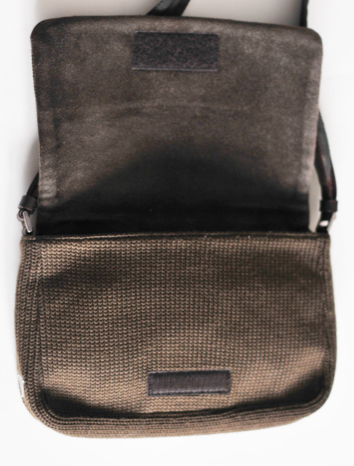 Prada knit shoulder bag