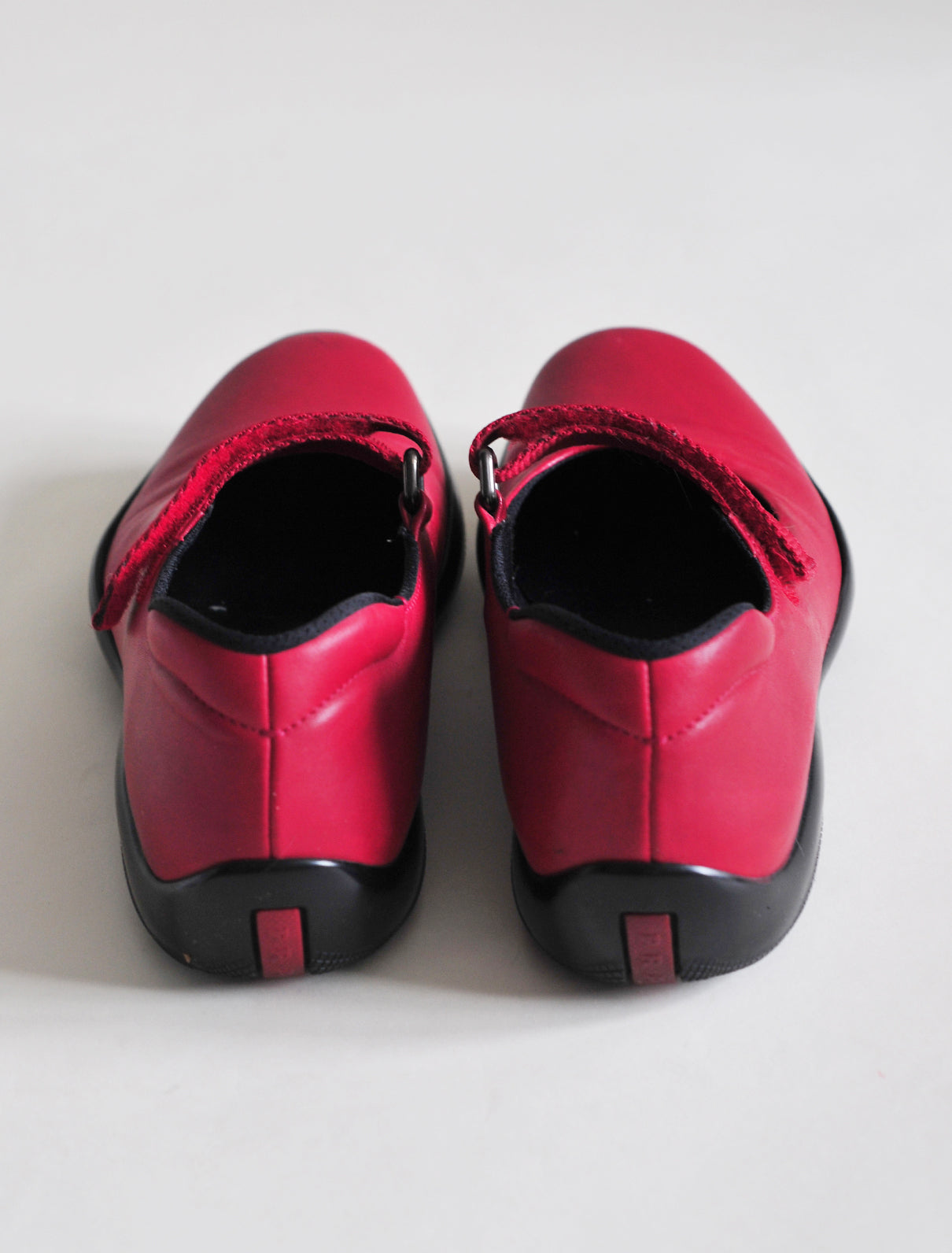 Prada Sport red mary-janes