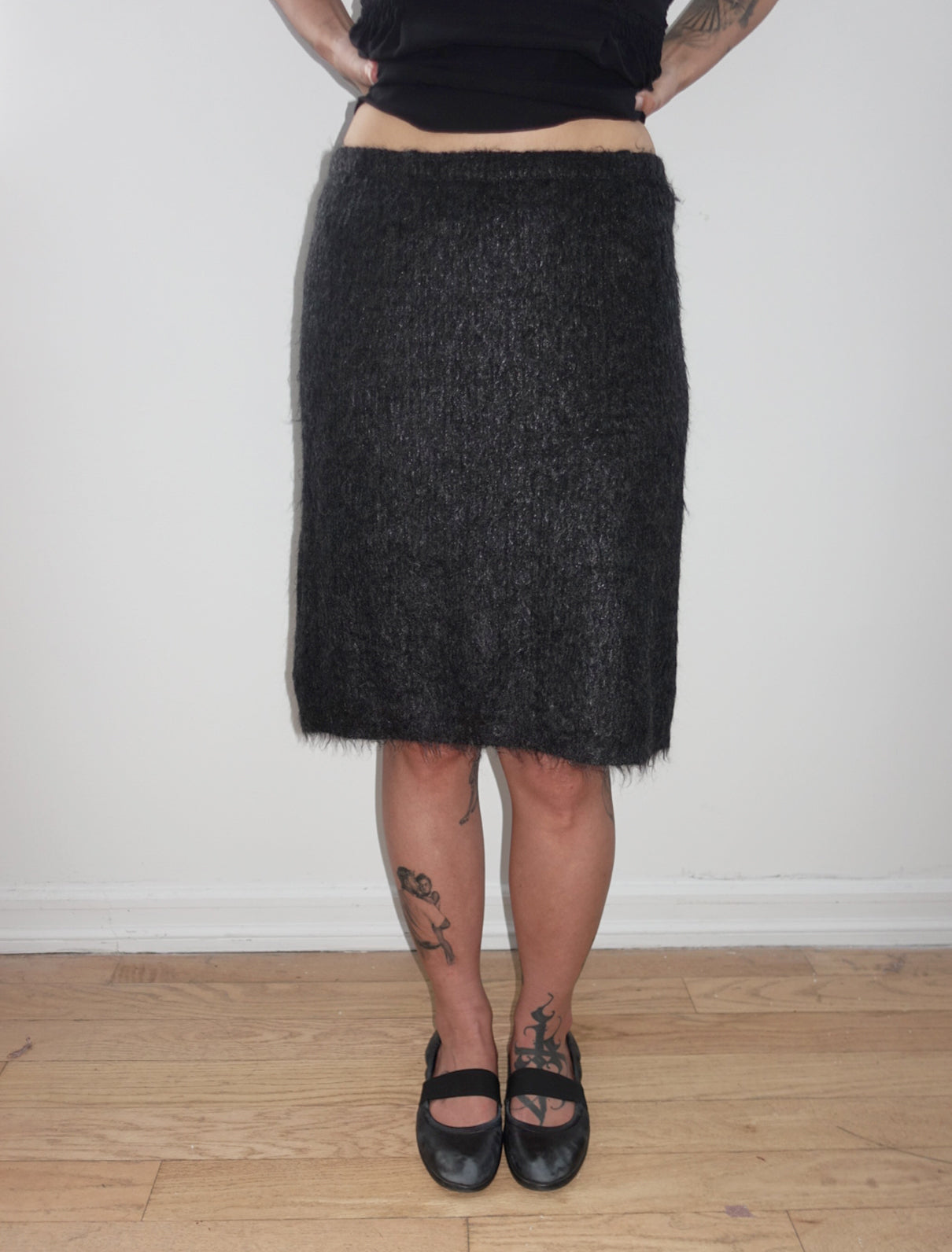 Prada wool skirt