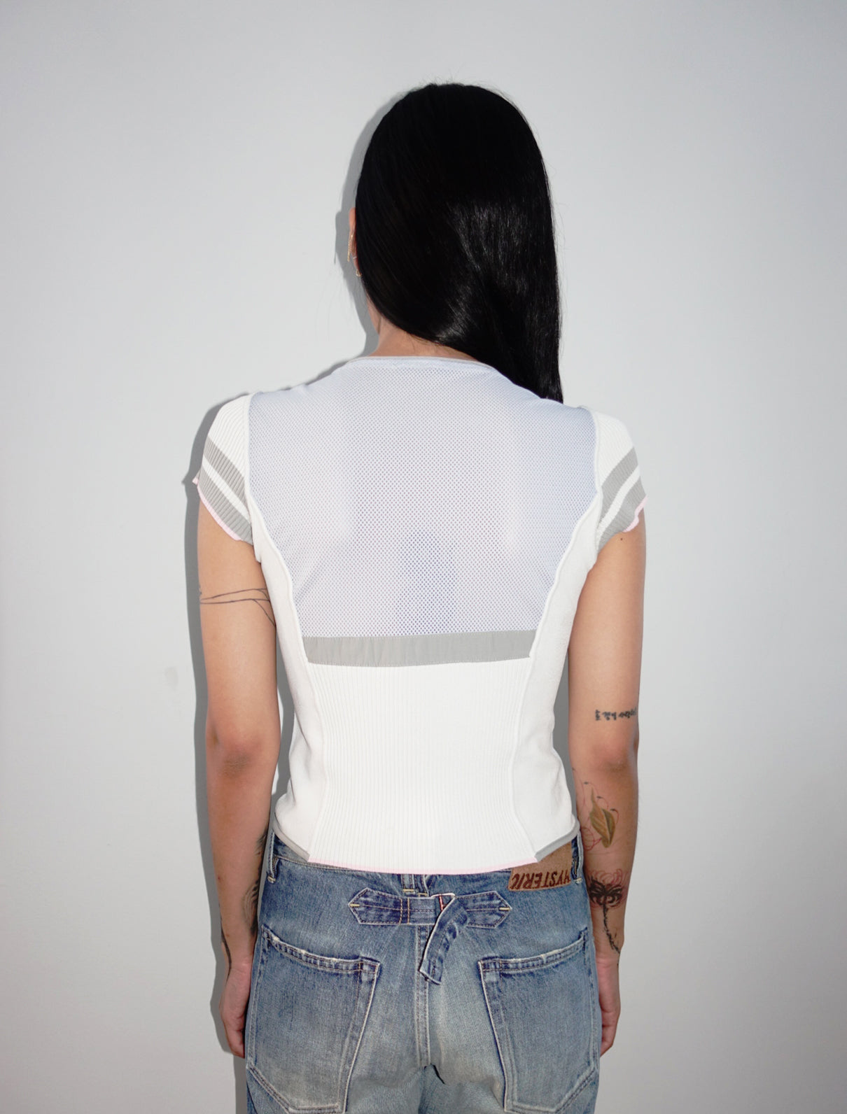 Prada knit mesh t-shirt