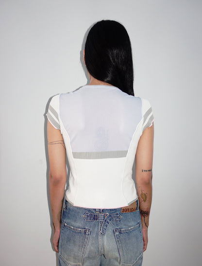 Prada knit mesh t-shirt
