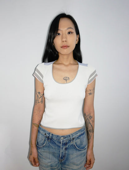 Prada knit mesh t-shirt