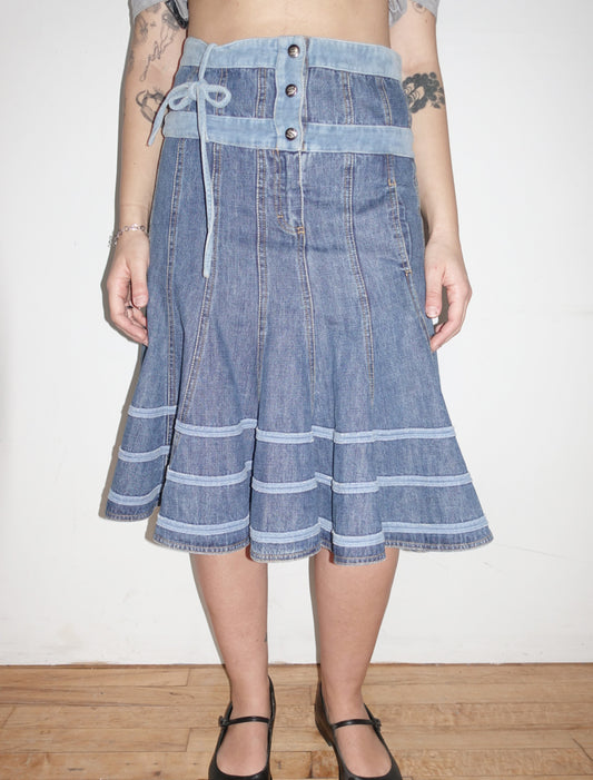 Sonia Rykiel denim skirt